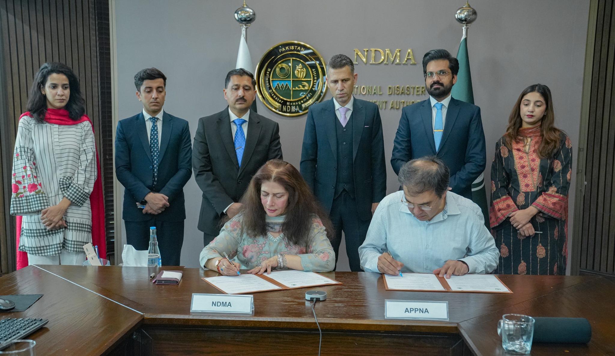 06-11-2025, (NDMA) has signed a landmark Letter of Agreement with the (APPNA)