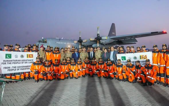 04-12-2025, Pak NDMA Dispatches Elite Search and Rescue Team of Pak Army to Sri Lanka Following Severe Cyclone Devastation