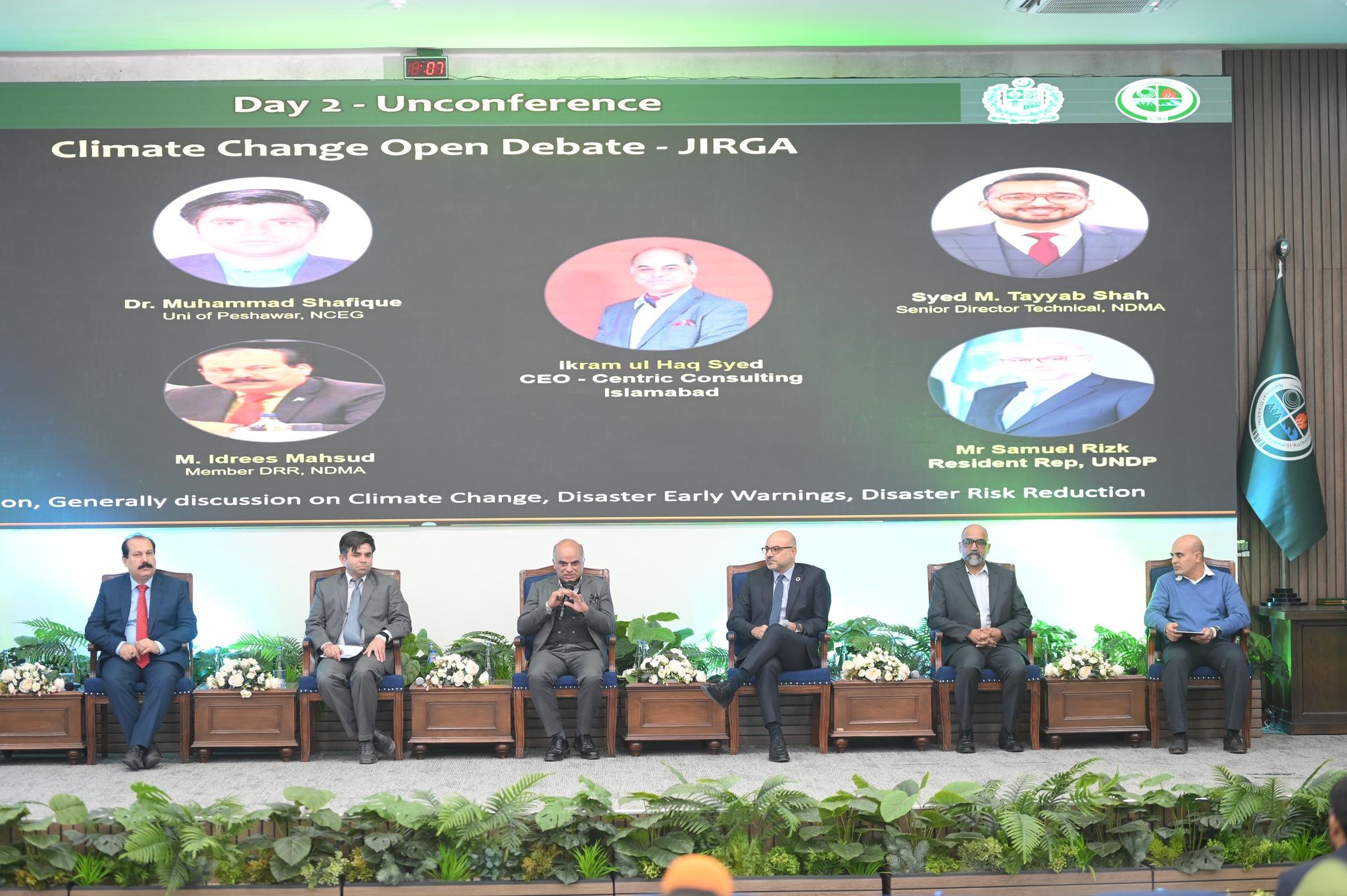 11-12-2025, Unconference at DEWTE 2025: Climate Change Open Debate – JIRGA