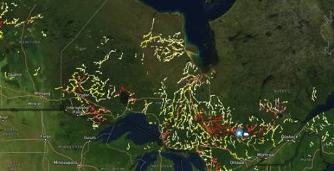 Heavy Precipitation – Western Quebec (Canada)