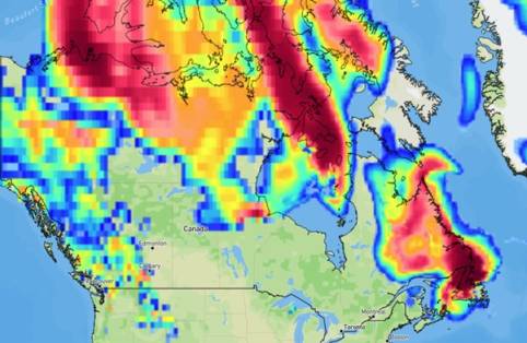 Winter Storm/Snowfall Canada