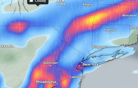 Intensive Rainfall NYC