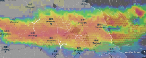 Heavy Rainfall/Flooding in Central-Eastern China
