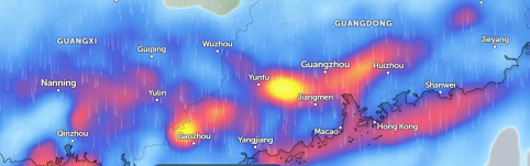Heavy Rainfall/Flooding in Central-Eastern China