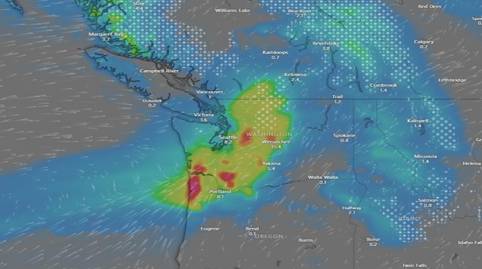 Extreme Rainfall & Potential Flooding in the Pacific Northwest (USA)