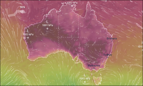 Extreme Heatwave in Australia