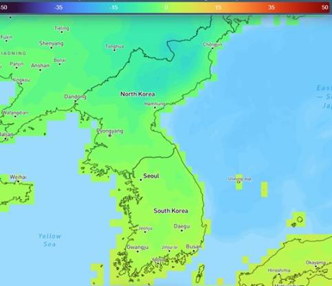 Cold Wave– Republic of Korea