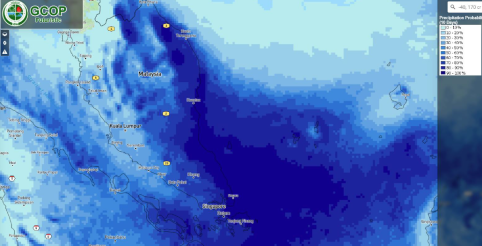 A monsoon surge is expected to bring heavy rain and strong winds to Malaysia, Singapore from January 10- 13, 2025, increasing the risk of flash floods