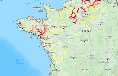 Flood Warning France