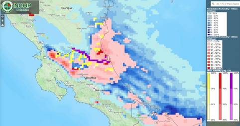 Torrential Rains and Flooding in Costa Rica