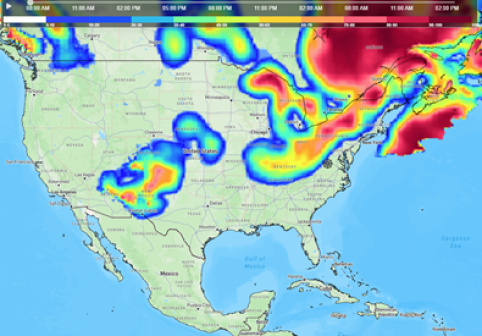 Heavy Snowstorm in United States