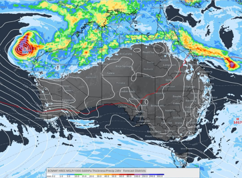 Cyclonic Activity Advisory for Australia