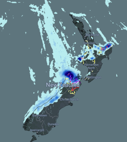 Heavy Rain/Thunder – New Zealand