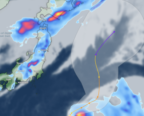 Severe Tropical Storm Mun – Japan