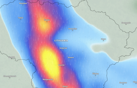 Extreme Rainfall IN Lithuania