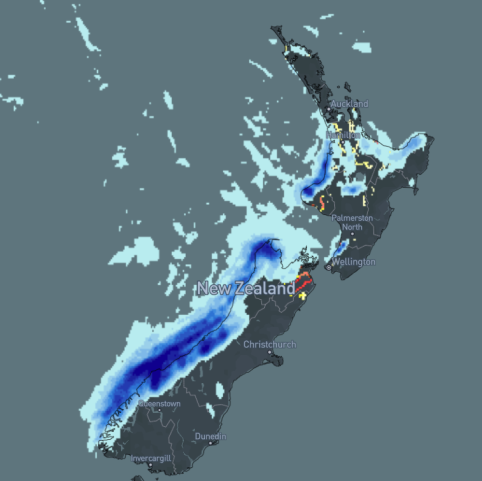 Heavy Rain – New Zealand
