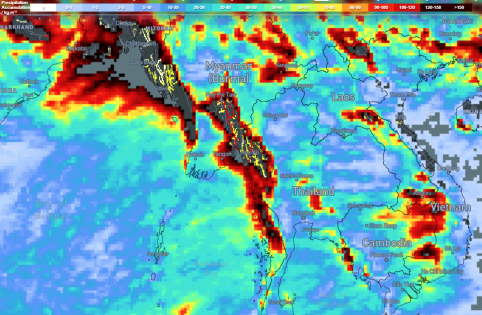 Heavy Rains & Flood – Myanmar & Thailand