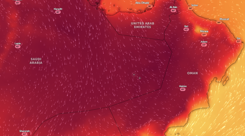 Extreme Heat Wave  Alert – Arabian Peninsula