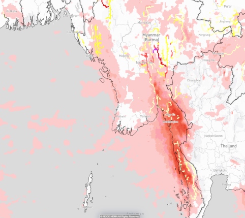 Heavy Rainfall/Flood – Myanmar