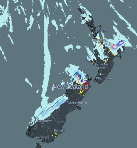 Heavy Rain – New Zealand