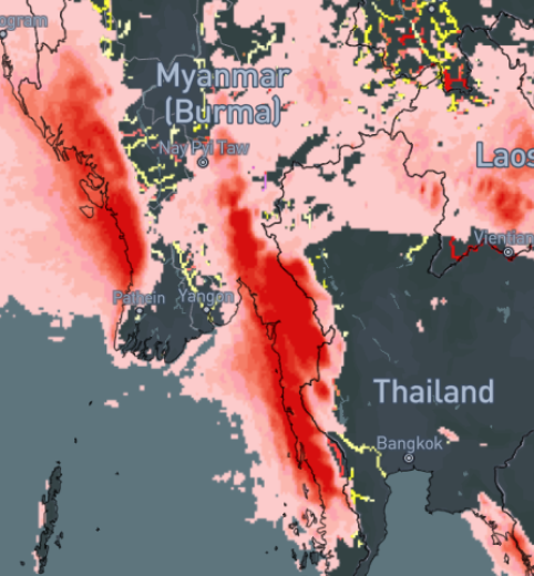 Heavy Rains – Thailand & Myanmar
