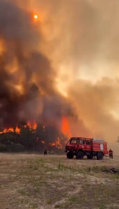 Wild Fire   Lindoso, Portugal