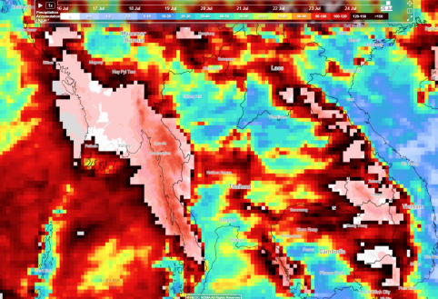 Heavy Rainfall/Flood - Thailand
