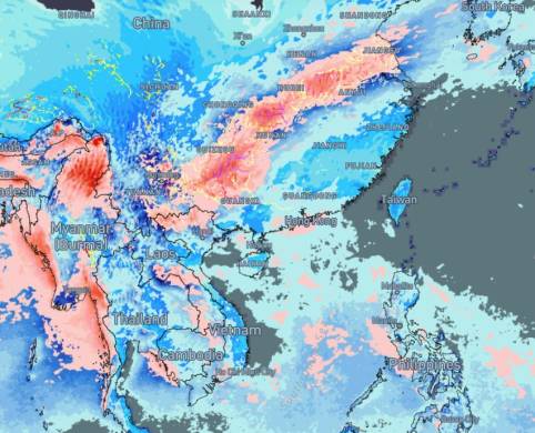 China - Strong Winds and Rains