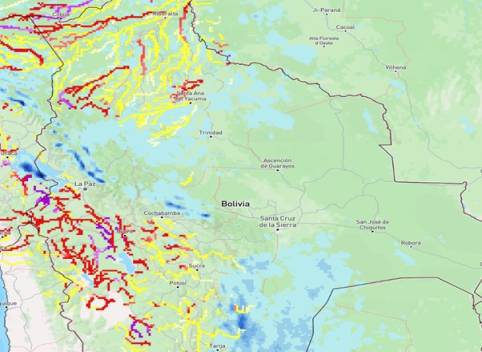 Flash Flood, Bolivia (South America)