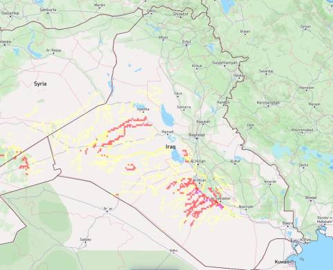 Flash Flood Baghdad (Iraq)