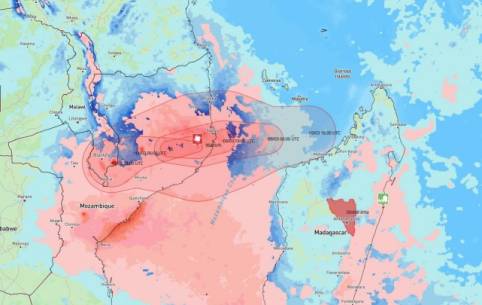 Tropical Cyclone JUDE-25 in Mozambique