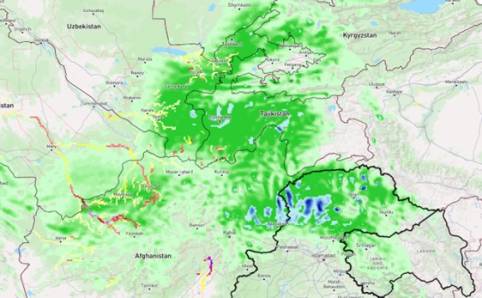 Thunderstorms, Rain (Pakistan, Afghanistan, Tajikistan)