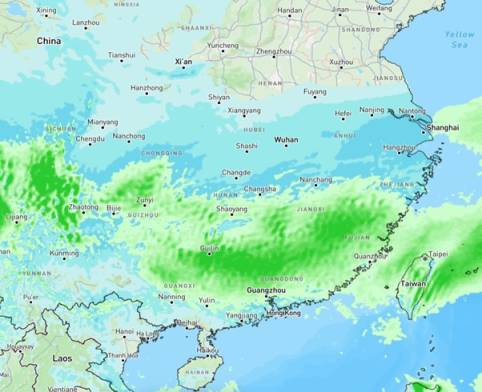 Thunderstorms, Hailstorms & Strong Winds – China