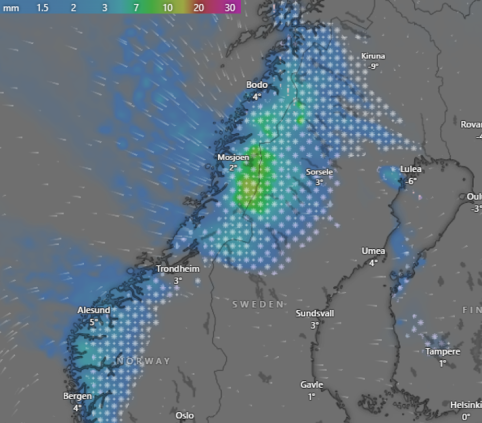Avalanches in Norway