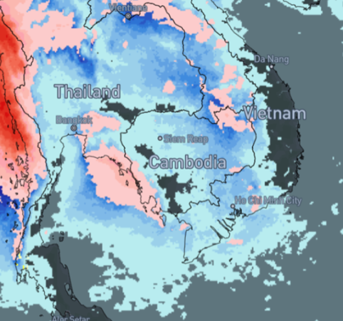 Heavy Rain Alert – Thailand