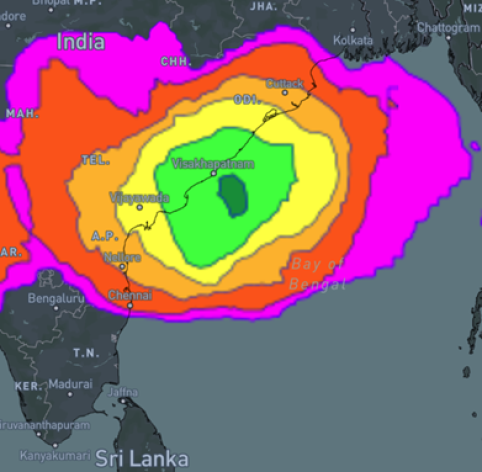 Low Pressure System – Bay of Bengal