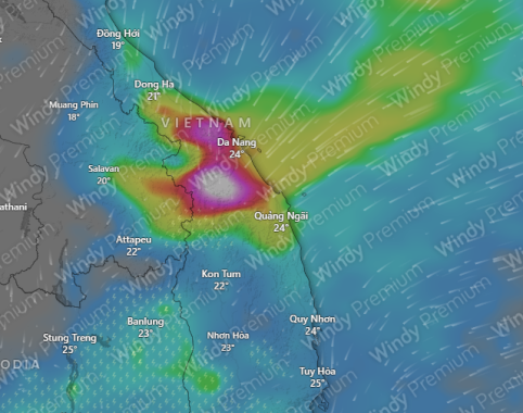Vietnam: Adverse weather forecast