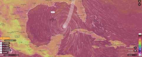 Gulf of Mexico: Hurricane Helene