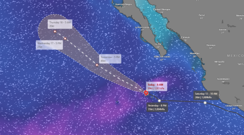 Tropical Strom Mario